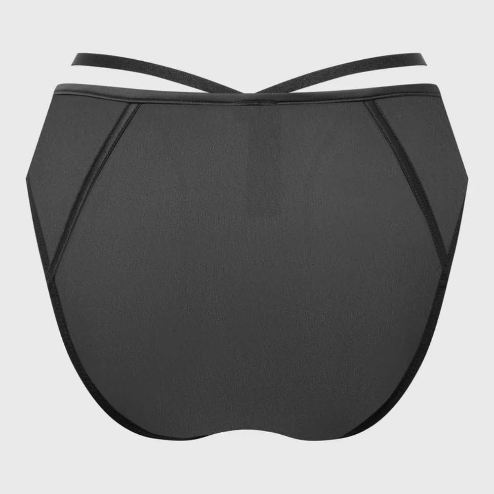 Killstar Dare2Luv mesh black panty - Picture 3 of 3